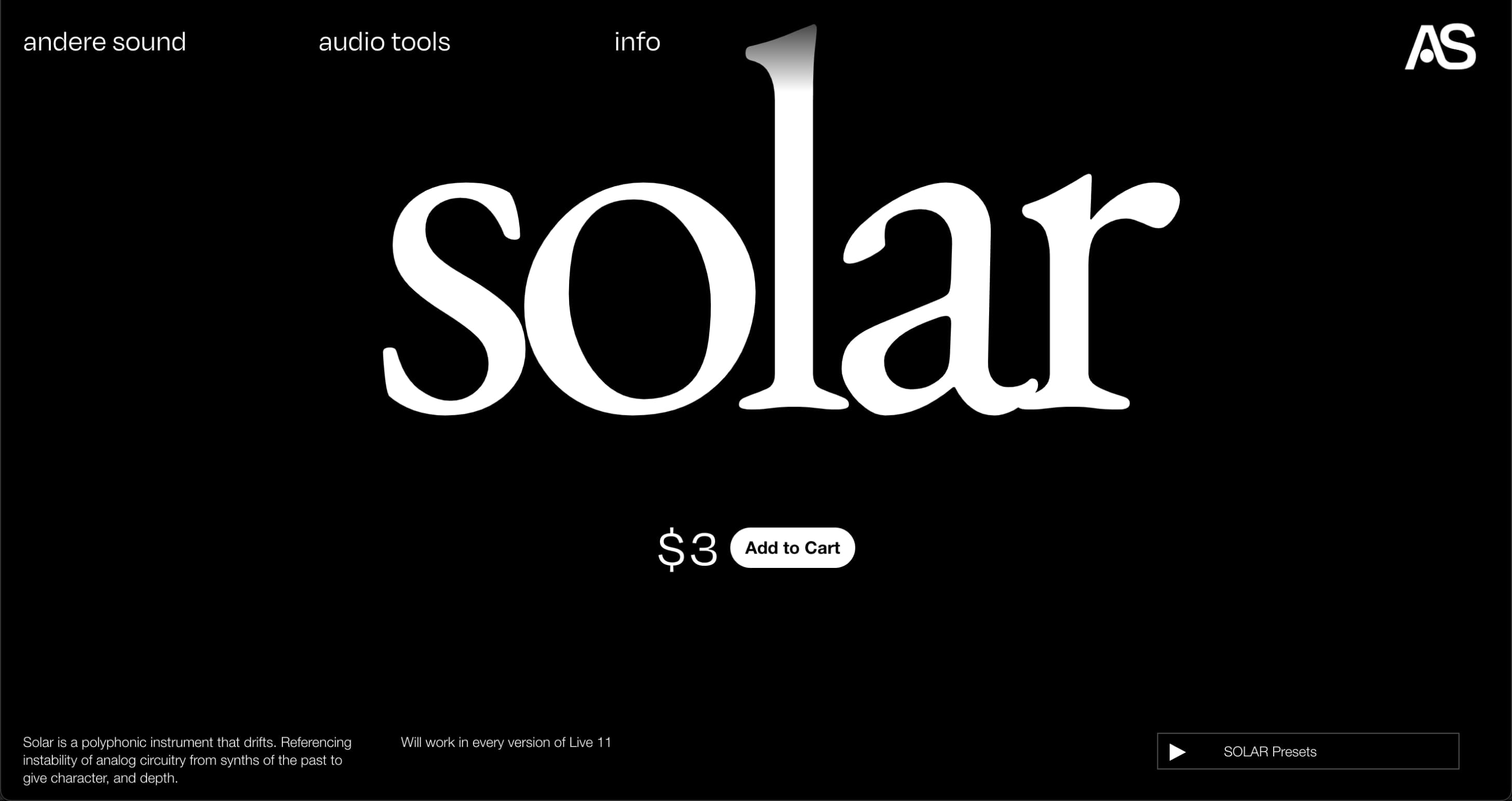Andere Sound Solar Project Page